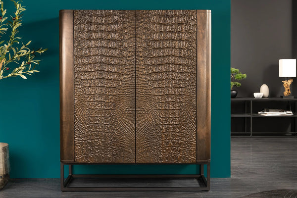 Cabinet Croco 120cm Mango Wood Brown