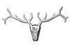 Deer Antler Veado 98cm Metal Silver