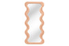 Wall Mirror Curvy 160cm Apricot