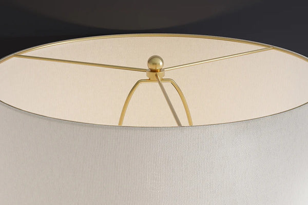Table Lamp Elegancia 66cm Ceramic White