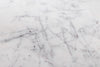 Set Of Two Coffee Tables Adlon 50cm/110cm Acacia Wood Natural Marble White