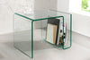 Coffee Table Quartz 50cm Glass