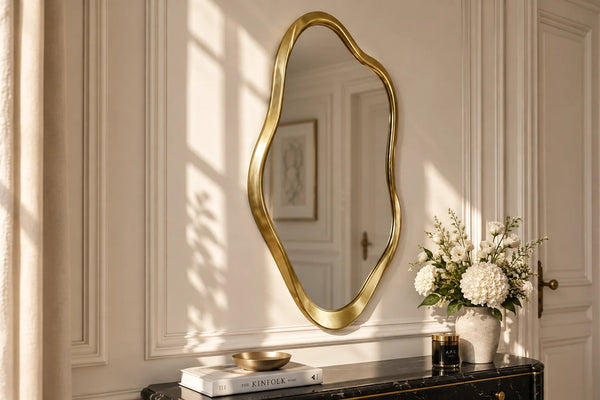 Wall Mirror Ember 100cm Gold