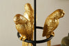 Table Lamp Wildlife 75cm Golden Parrots
