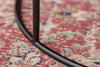 Set Of 2 Round Side Tables Elements Orient 39cm/45cm Metal Gold