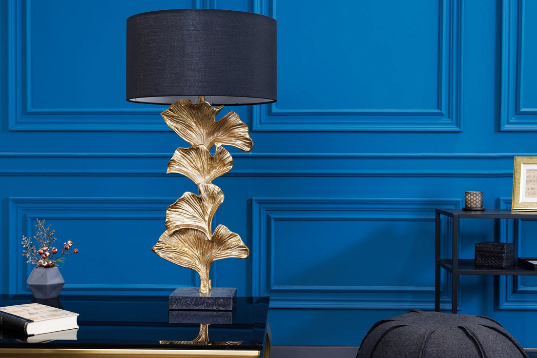 Table Lamp Ginkgo 70cm Gold