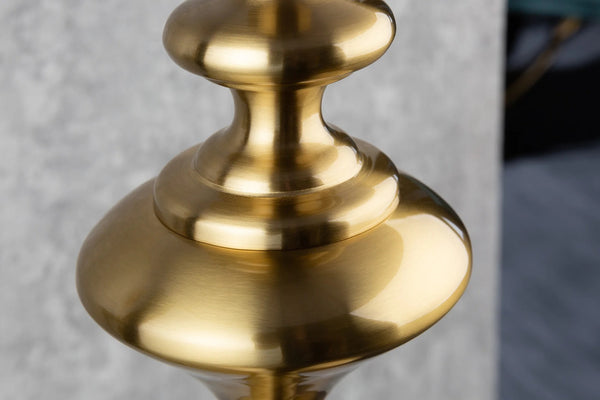 Floor Lamp Lucie 160cm Metal Gold Shade Black