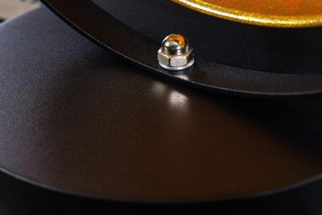 Table Lamp Studio 38cm Metal Black Gold
