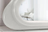 Wall Mirror Curvy 160cm White
