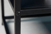 Side Table Elements 40cm Metal Black