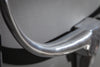 Decorative Bull Horns Texas 75cm Metal Chrome
