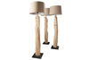 Floor Lamp Rousilique 177cm Beige Driftwood