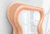 Wall Mirror Curvy 160cm Apricot