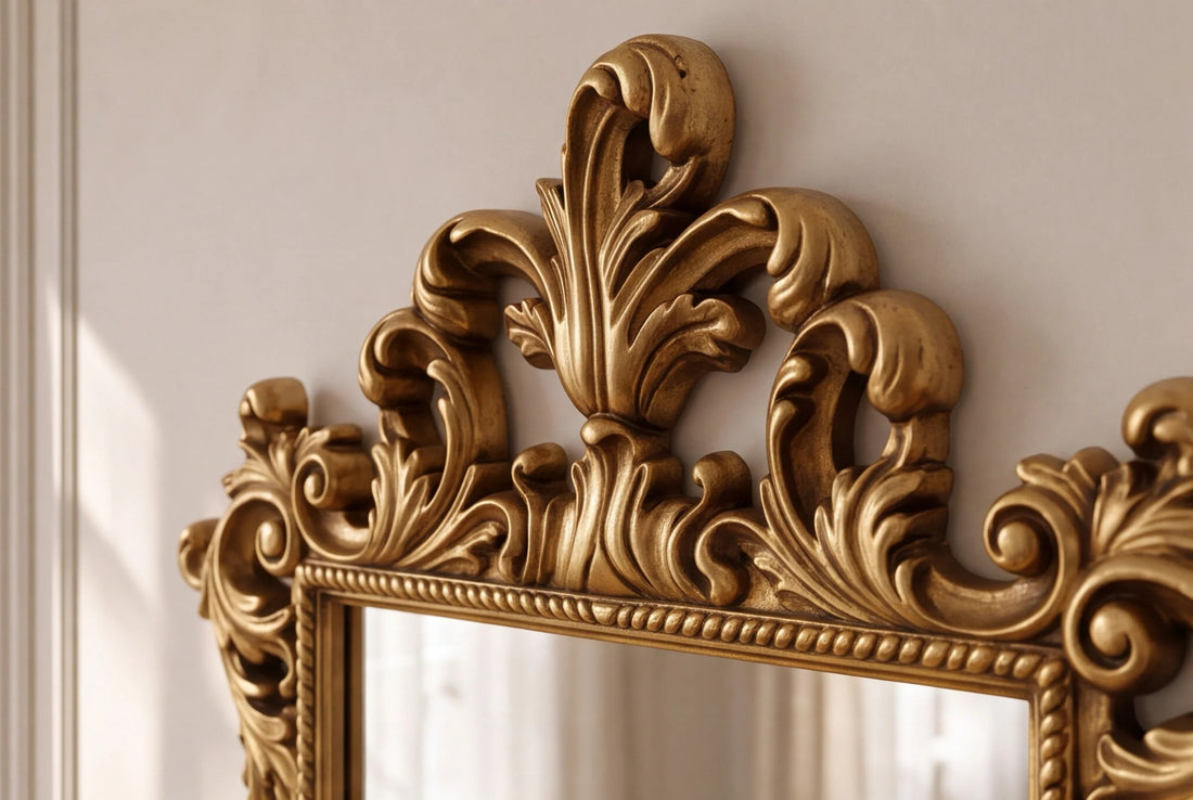 Wall Mirror Opulent 125cm Gold