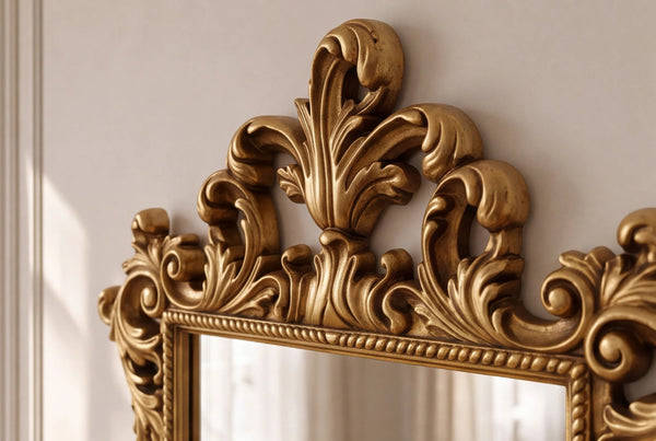 Wall Mirror Opulent 125cm Gold