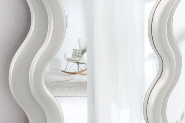 Wall Mirror Curvy 160cm White
