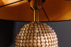 Table Lamp Zea 61cm Seagrass Natural Black Shade
