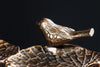 Side Table Birds 62cm Metal Brass