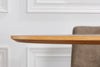 Round Dining Table Yoko 120cm Oak Wood Natural