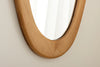Wall Mirror Organic 122cm Oak Look