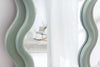 Wall Mirror Curvy 160cm Green