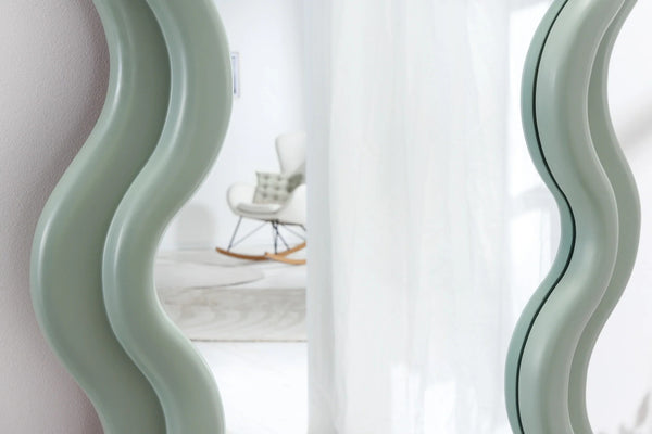 Wall Mirror Curvy 160cm Green