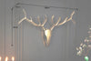 Deer Antler Veado 98cm Metal Gold