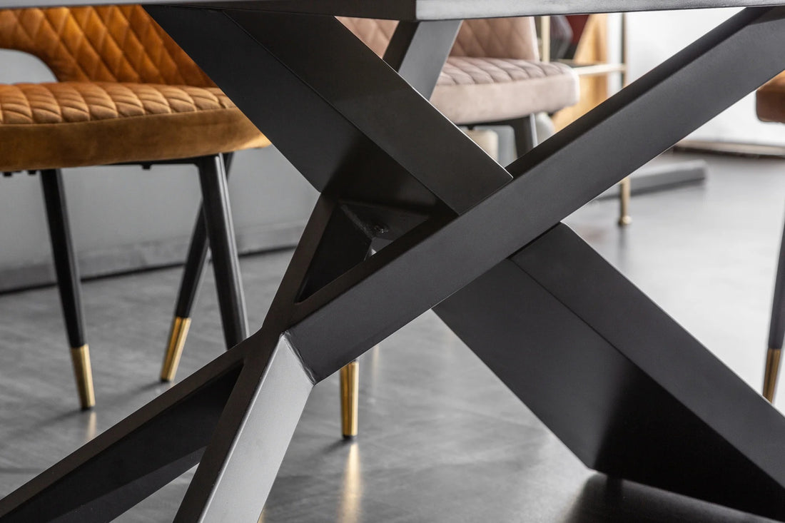 Extendable Dining Table Galactic 180-220-260cm Ceramic Marble Look