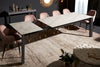 Dining Table Explorer 180-240cm Ceramic White Marble Look