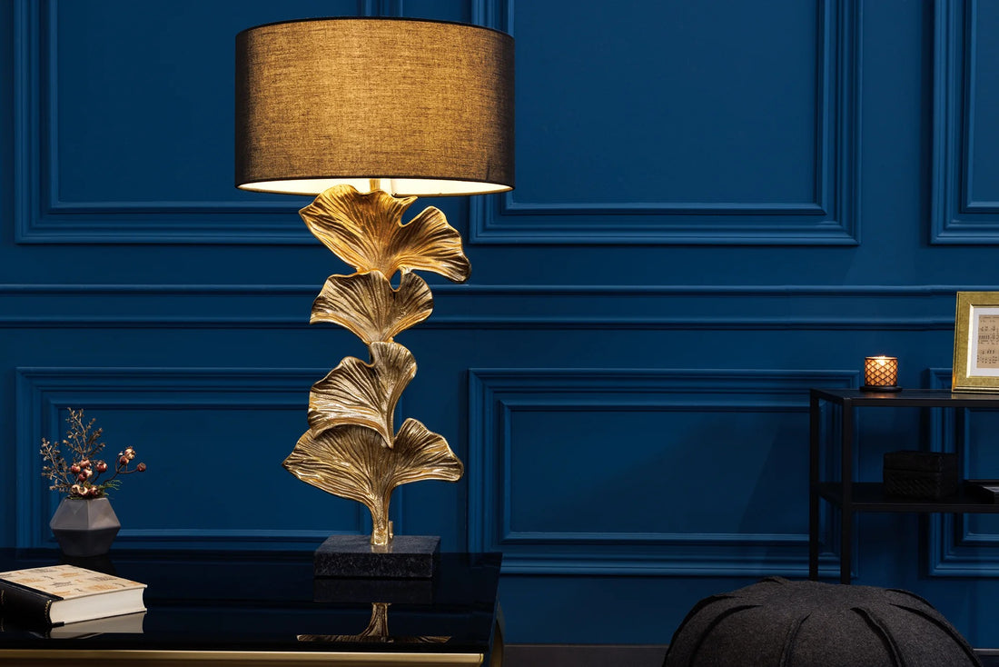 Table Lamp Ginkgo 70cm Gold
