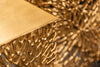 Set Of 2 Side Tables Ambrosia 40cm/45cm Metal Gold