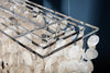 Hanging Lamp Shell Reflections 80cm White