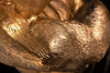 Gorilla Kong Figure 43cm Metal Gold