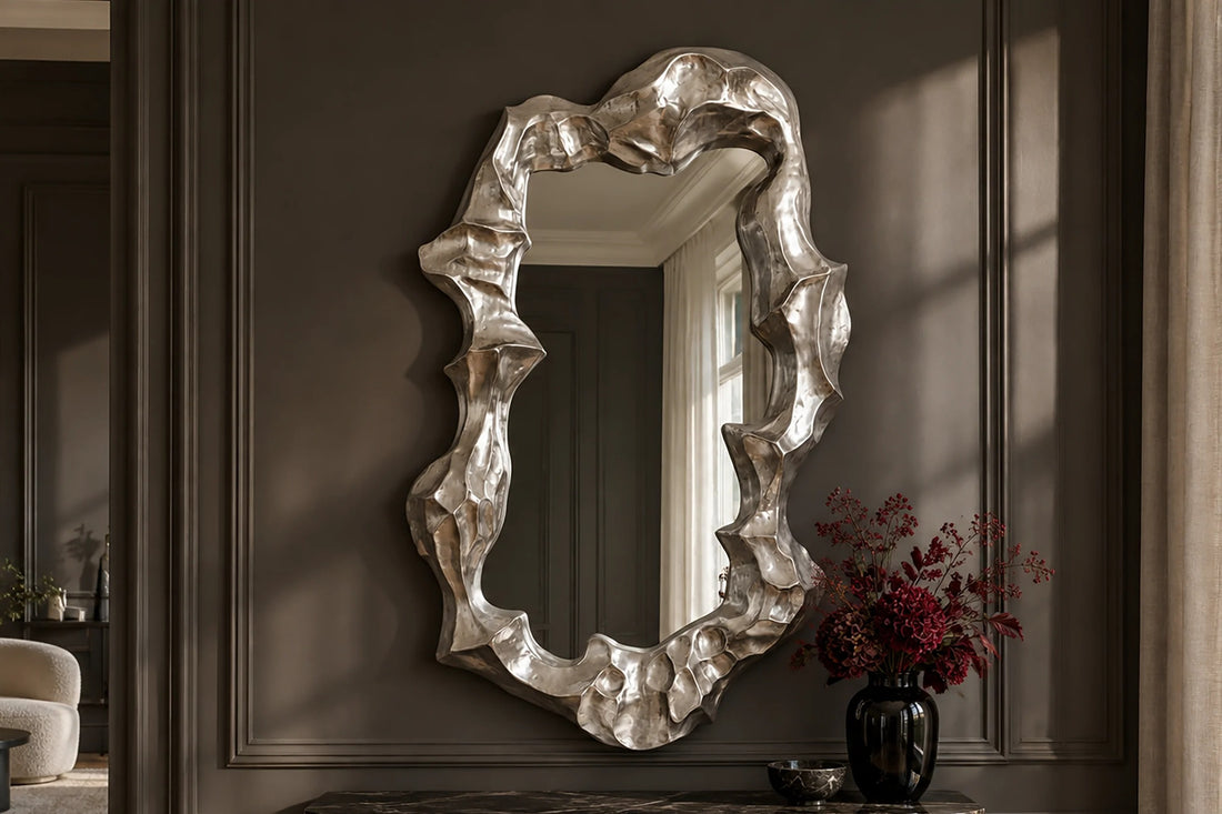 Wall Mirror Venetia 149cm Silver