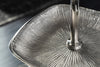 Three Tier Cake Stand Orient 44cm Vintage Metal Silver