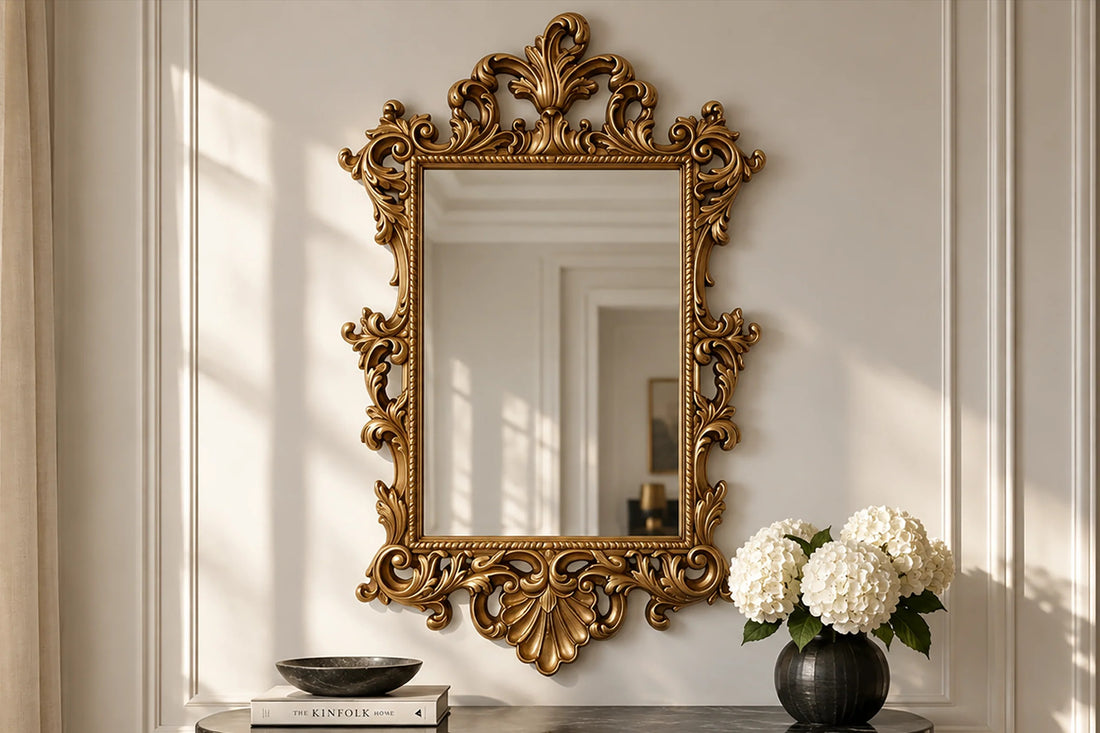 Wall Mirror Opulent 125cm Gold