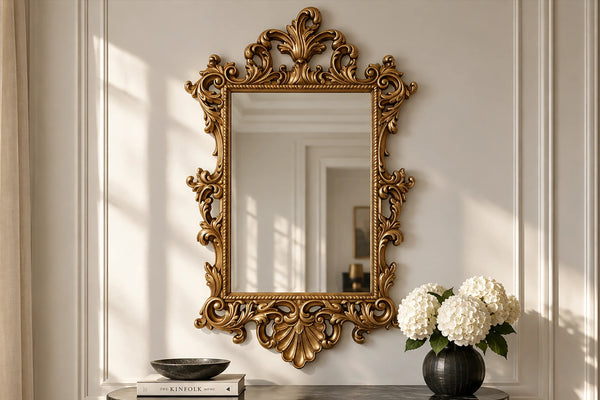 Wall Mirror Opulent 125cm Gold