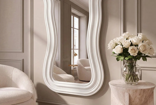 Wall Mirror Alice 100cm White