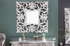 Mirror Verona 75cm Silver