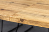 Dining Table Ranger 180-220cm Wild Oak Look Natural X-Frame