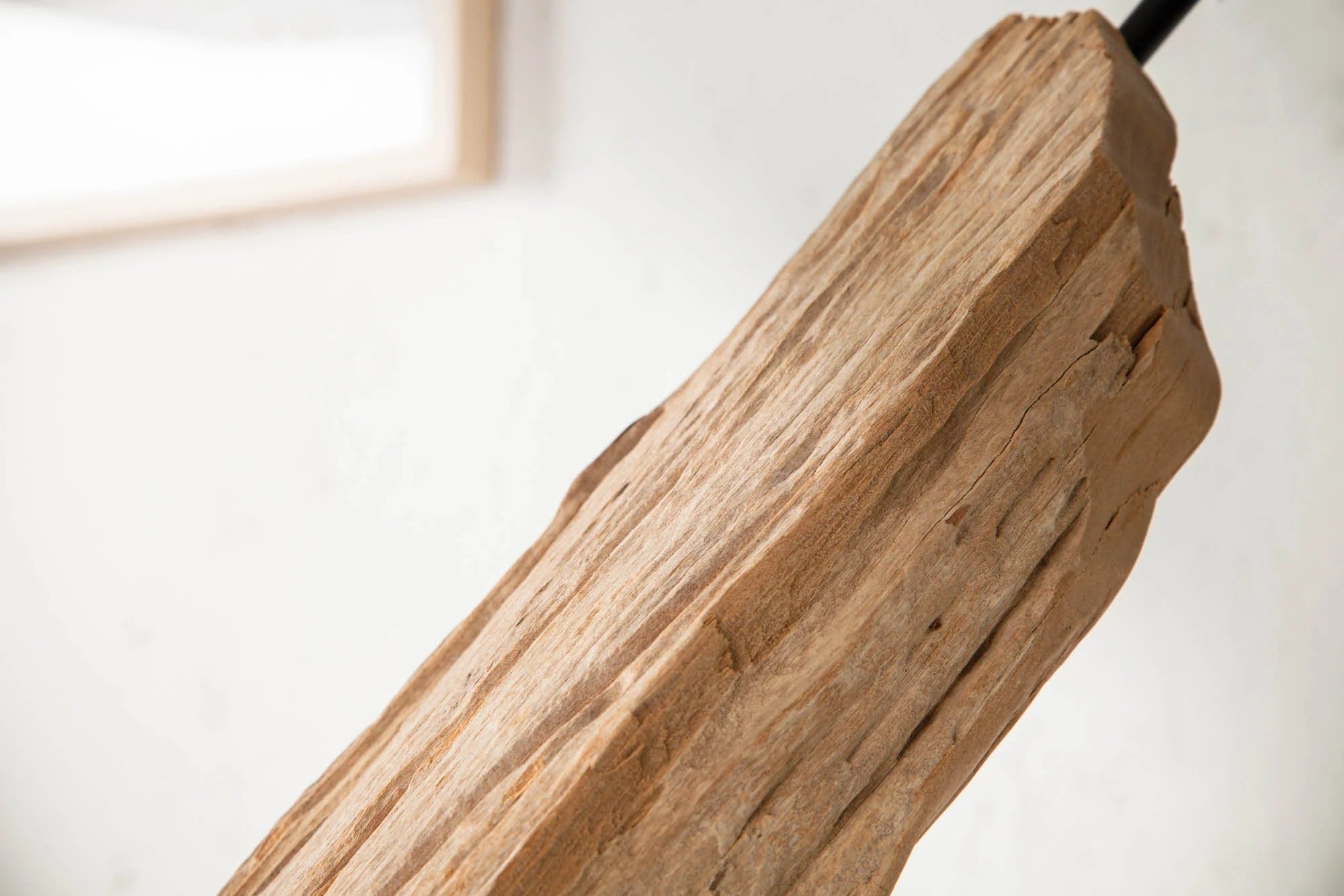Floor Lamp Rousilique 177cm Beige Driftwood