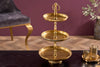 Three Tier Cake Stand Orient 47cm Hammered Metal Gold