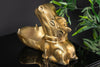 Decoration Bowl Hippo 31cm Metal Brass