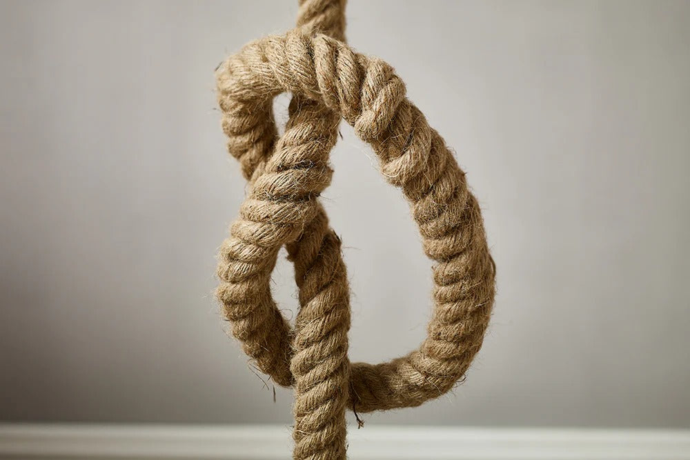Floor Lamp Seven Seas 156cm Rope Natural