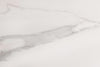 Round Dining Table Signature 135cm Ceramic White Metal Black