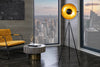 Floor Lamp Studio 146cm Metal Black Gold