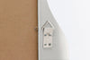 Wall Mirror Curvy 160cm White