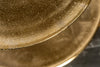 Three Tier Cake Stand Abstract 48cm Metal Gold