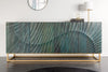 Sideboard Fossil 177cm Mango Wood Turquoise