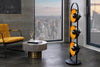 Studio Floor Lamp 128cm Metal Black Gold